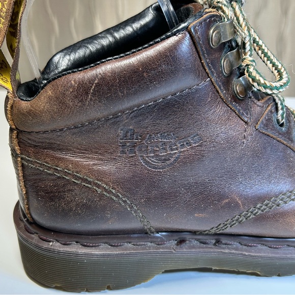 Doc Dr. Martens 8287 Men's 6 Brown Leather Padded Collar England UK Vintage Y2K - Picture 12 of 16